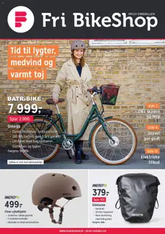 Forhåndsvisning Fri BikeShop - Tilbudsavis gyldig fra 15/10/2025