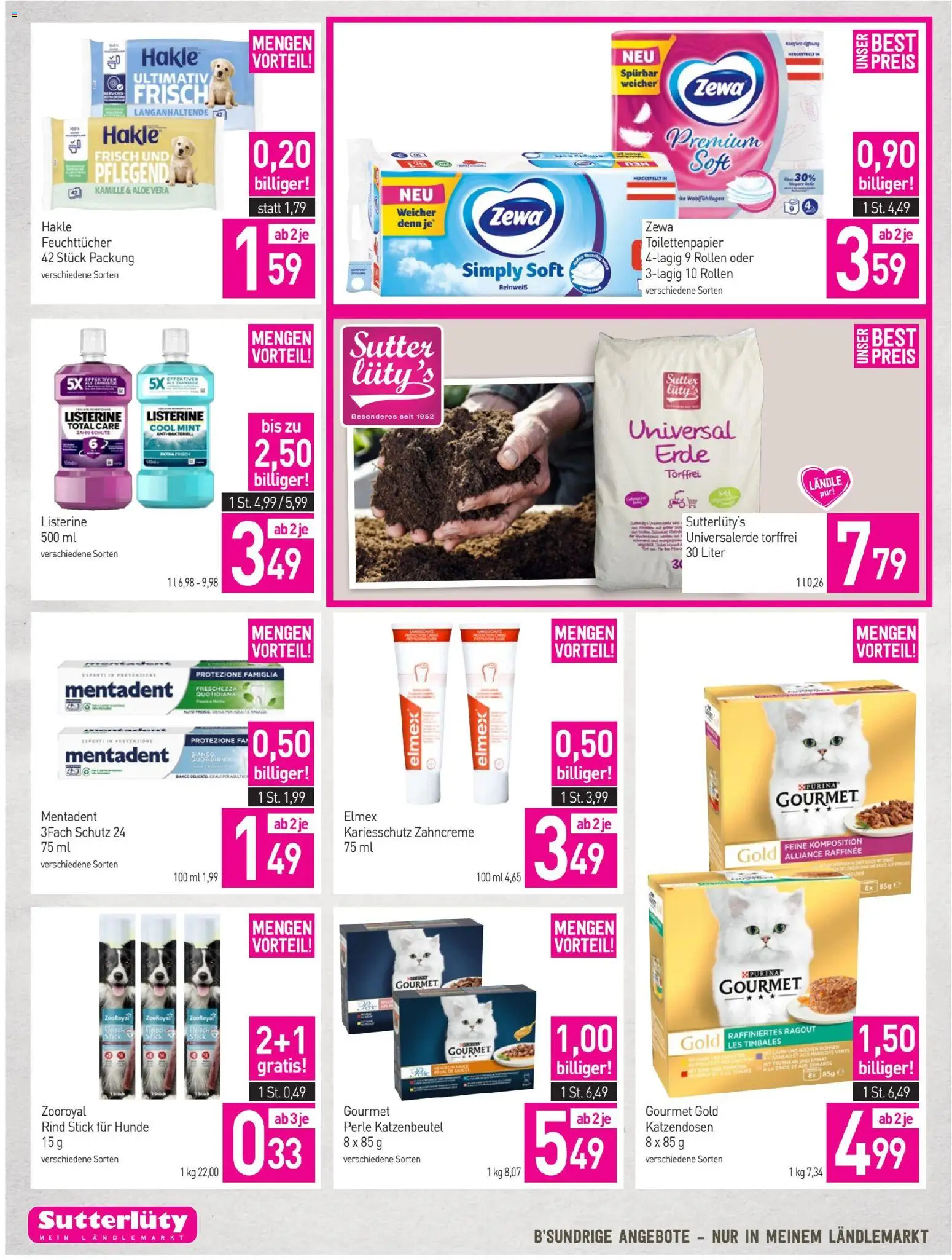 Sutterlüty Flugblatt - page 22- valid from 02.04.2026