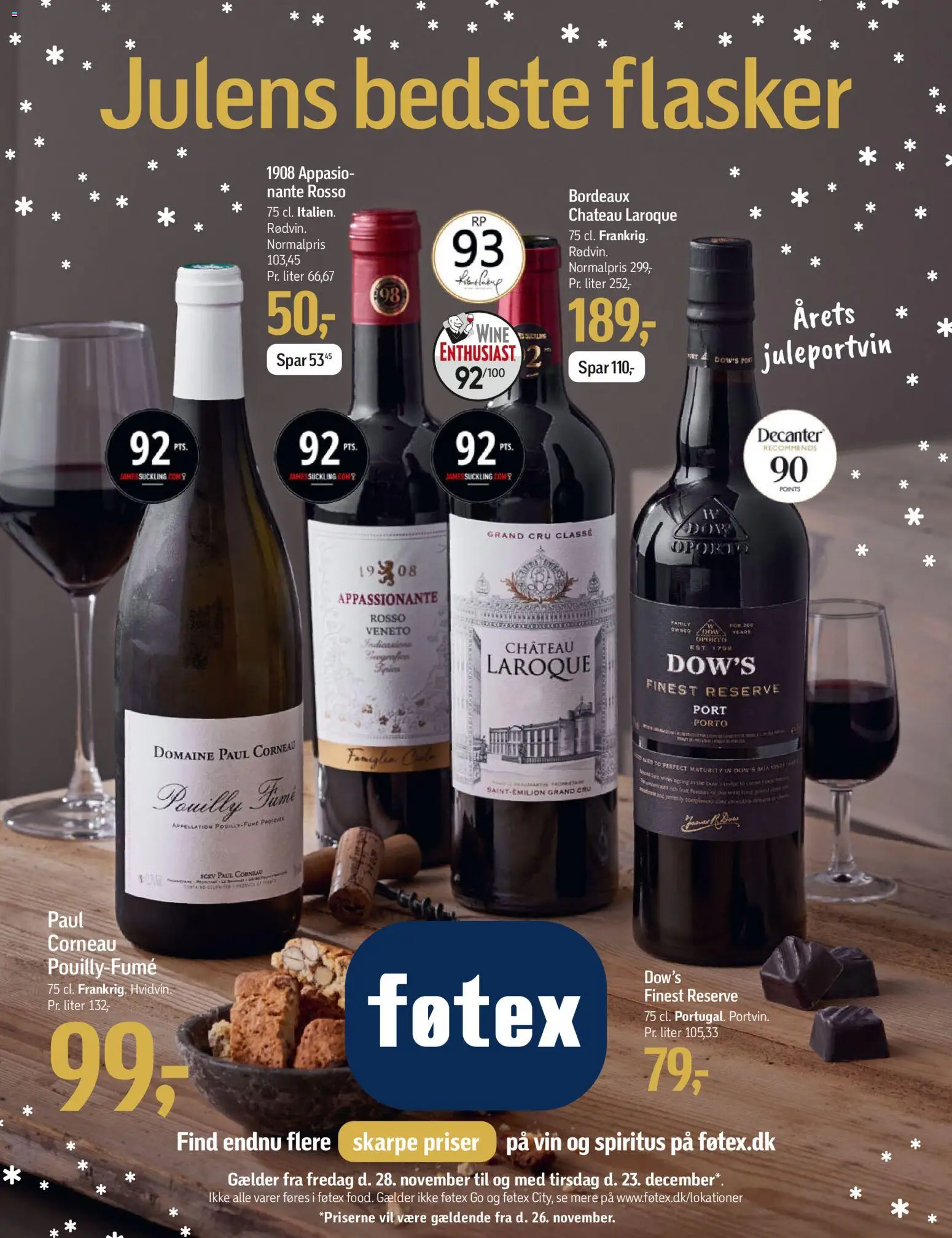 Føtex - Julens bedste flasker - side 1- gyldig fra 28/11/2025