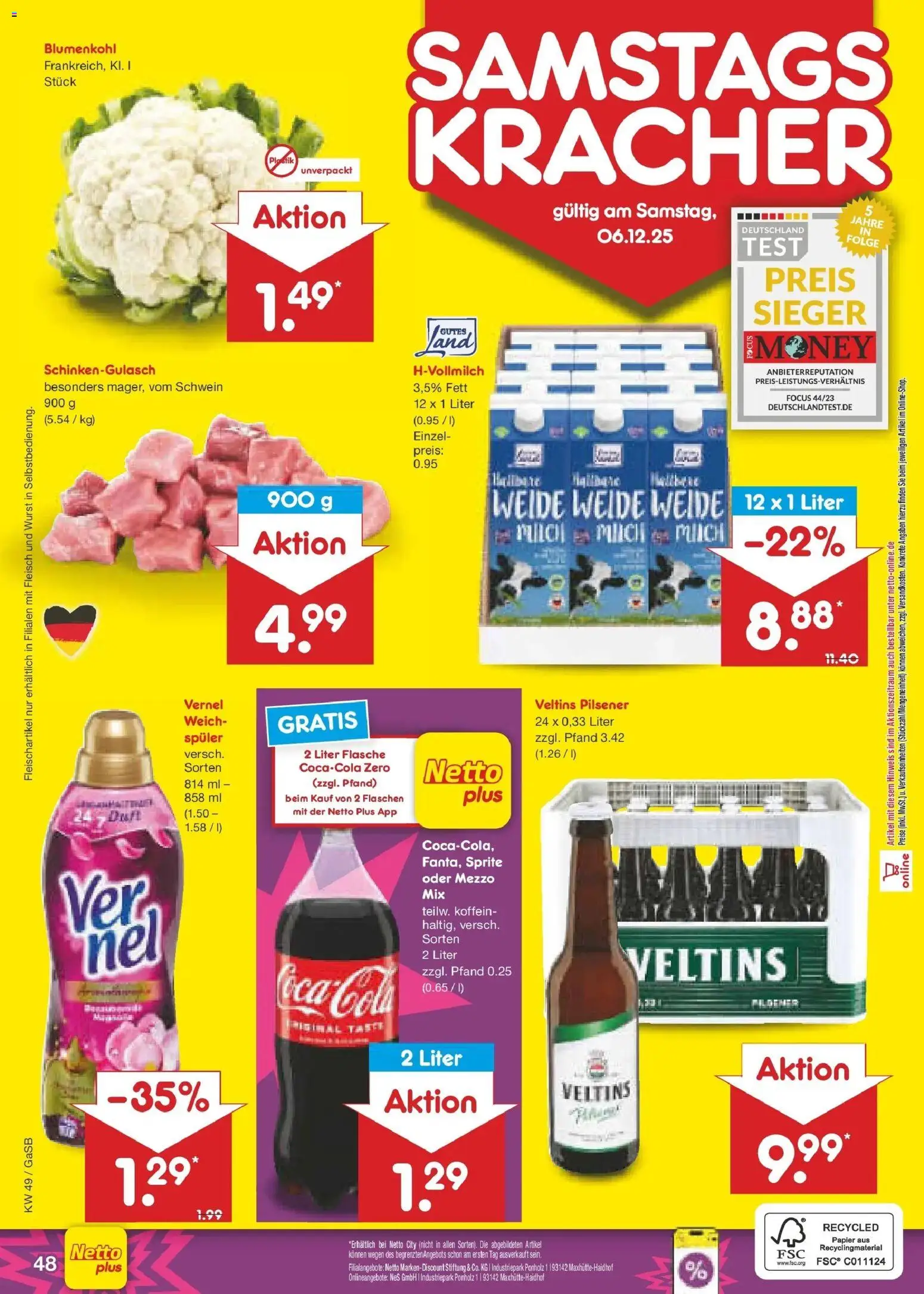 Netto Marken-Discount - Netto: Wochenangebote - Seite 51 - gültig ab 30.11.2025