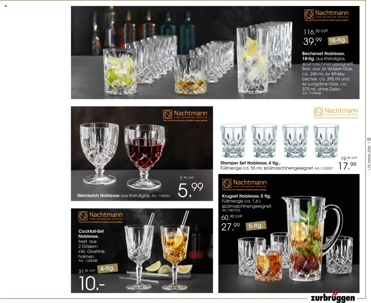 Zurbrüggen Trend-Journal Herbst - Seite 83 - gültig ab 21.10.2025