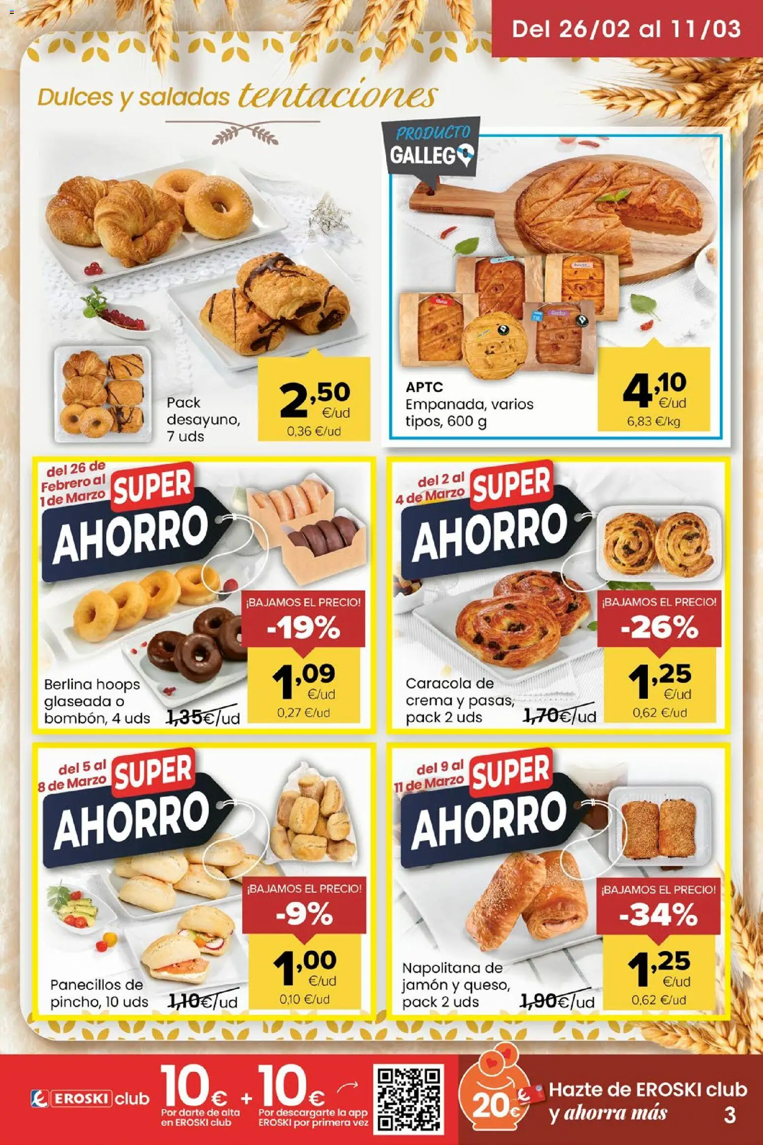 Eroski folleto - Página de 3 - Válido desde 26/02/2026