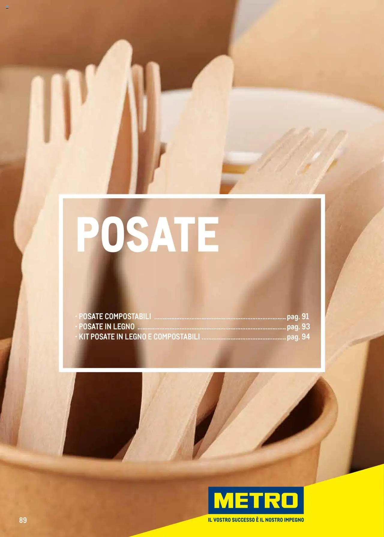 Catalogo Take Away e Monouso 2024 Metro	 - pagina 89 - valido dal 22/07/2024