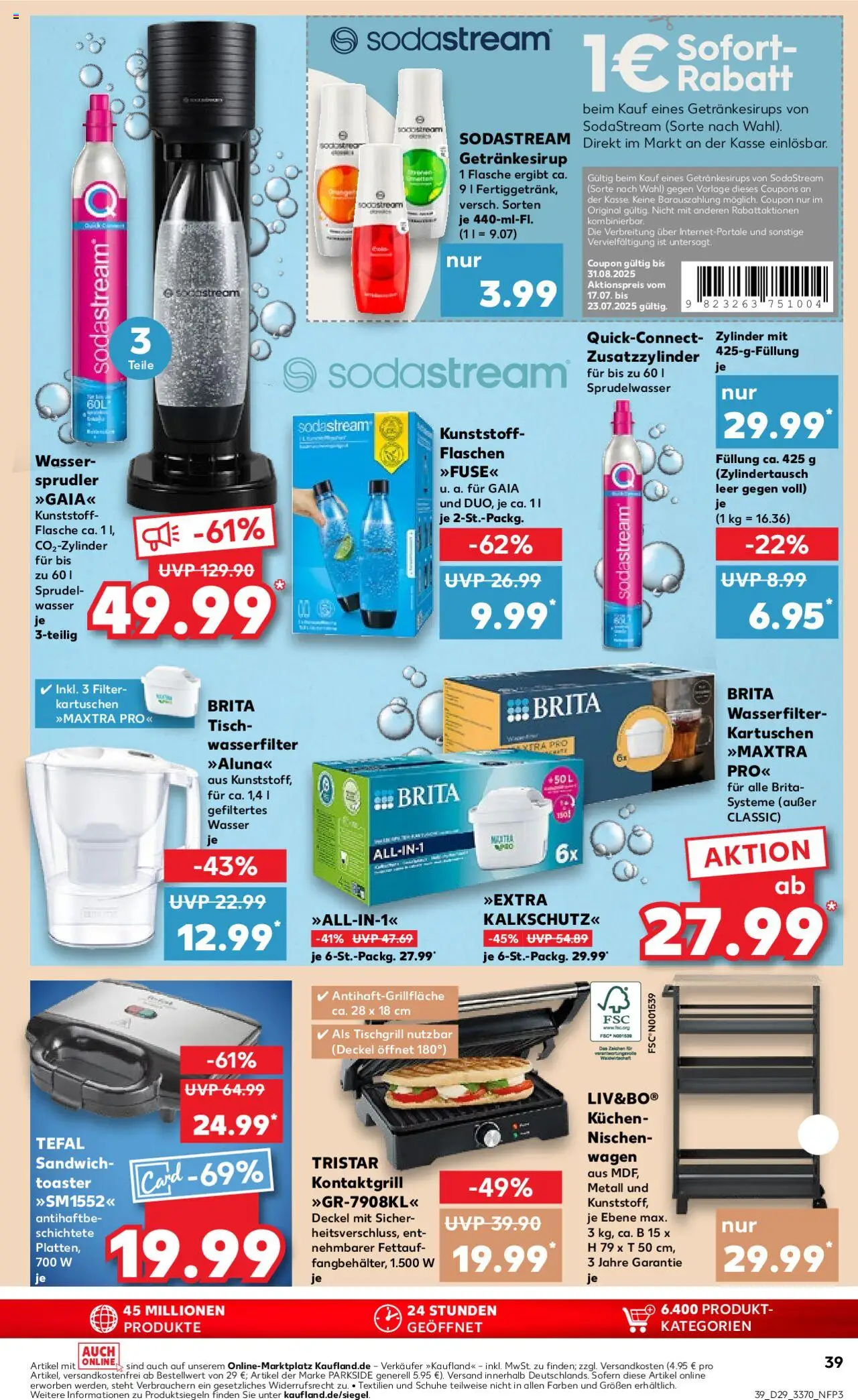 Kaufland Prospekt 	 - Seite 39 - gültig ab 17.07.2025