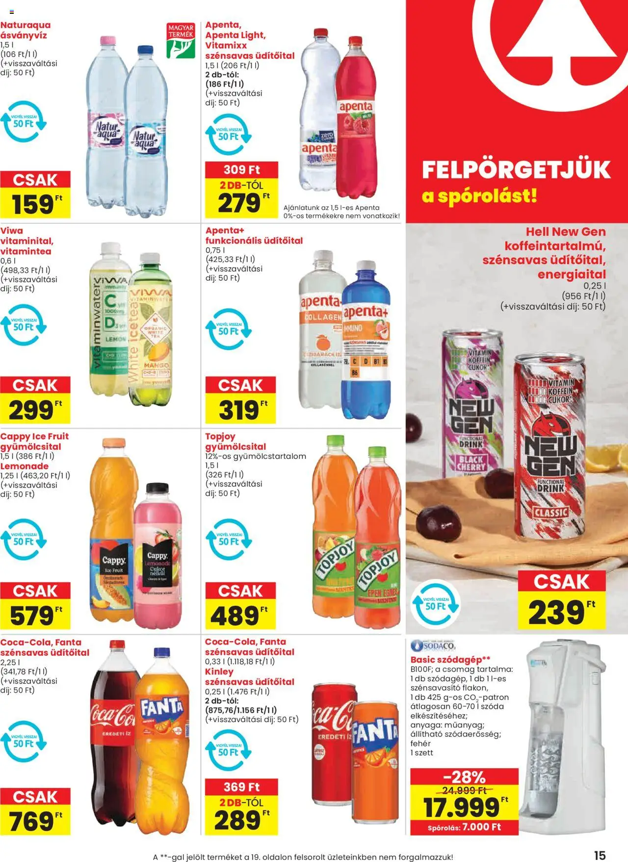 Spar Akciós újság - 15oldal - érvényes 2025.07.24.-tól