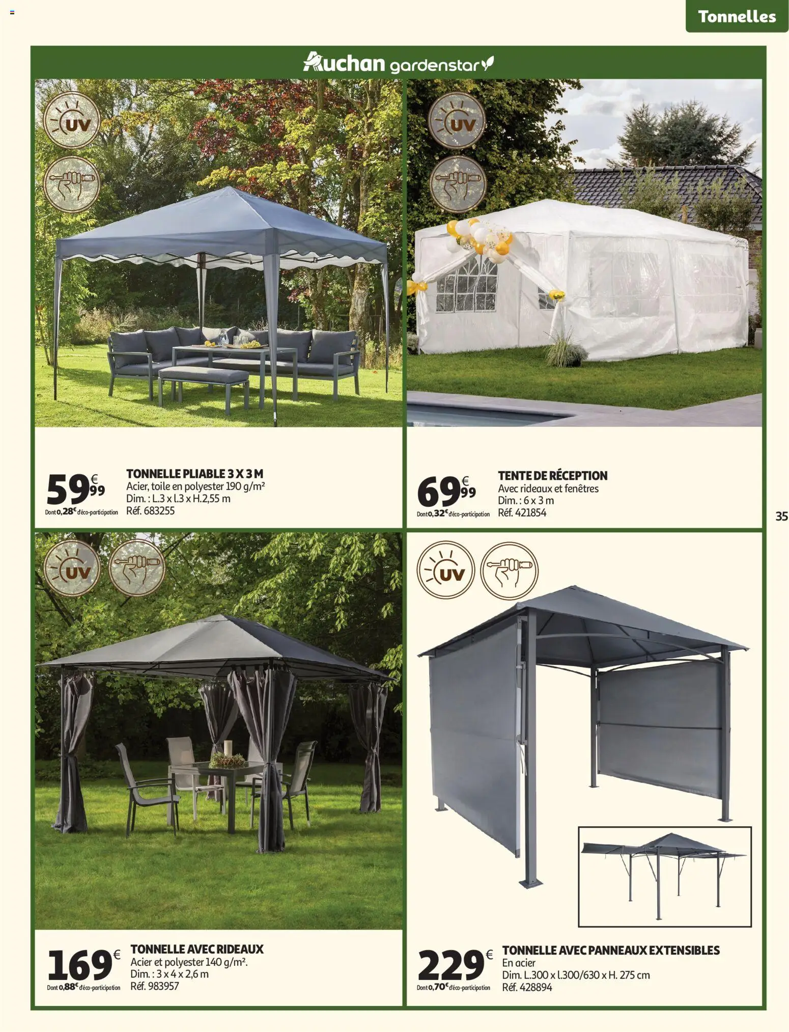 Auchan - Jardinage, meubles jardin - page 35- valid from 03/03/2026