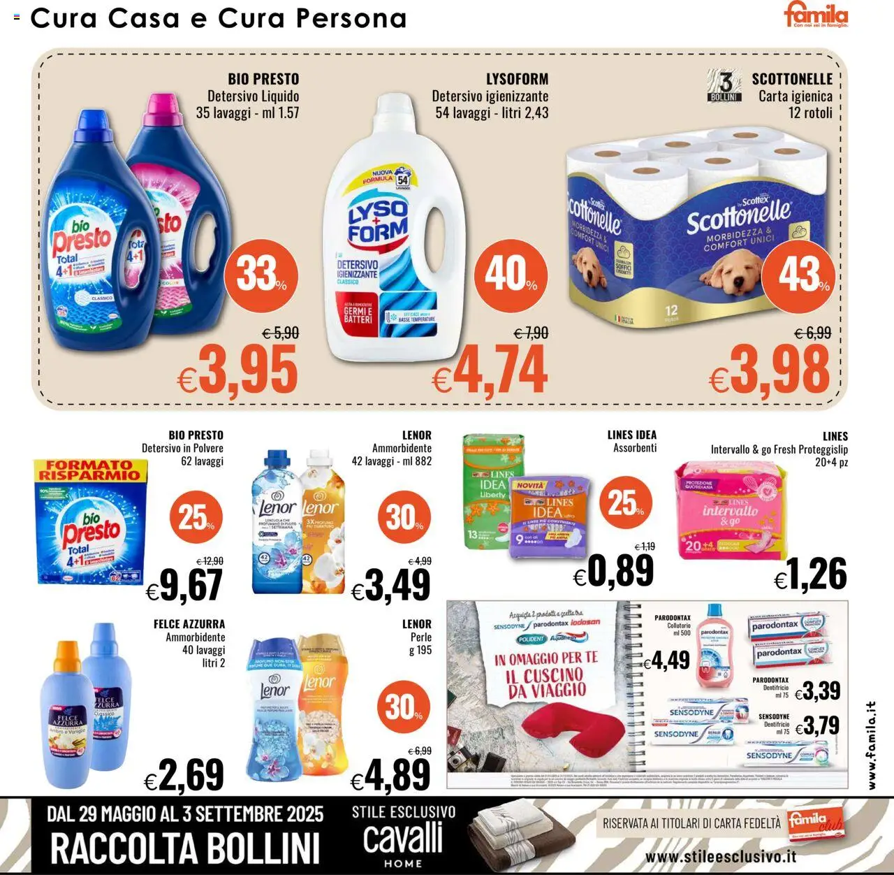 Volantino Famila	 - pagina 19 - valido dal 17/07/2025
