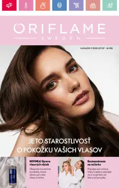 Oriflame leták platný od 27.07.2025