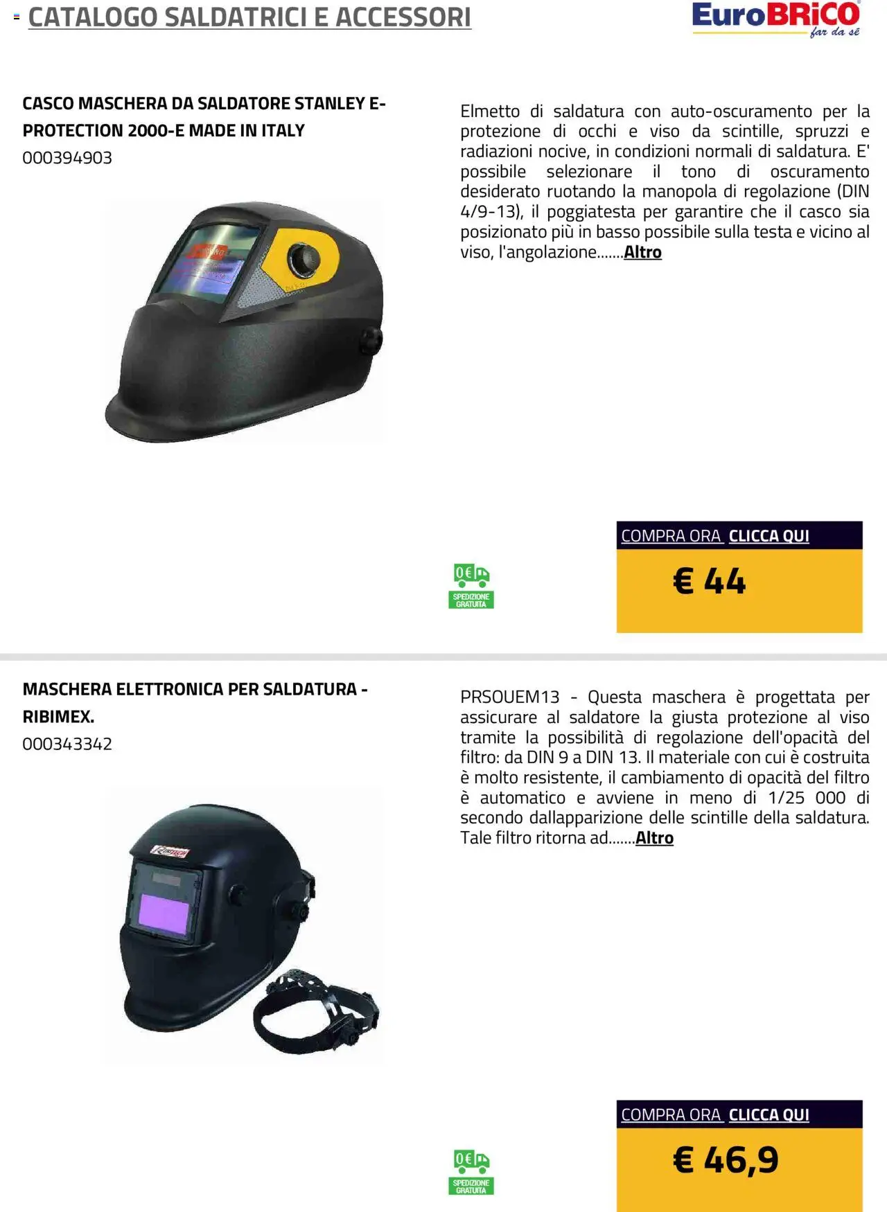 Eurobrico Saldatrici e accessori catalogo - pagina 20 - valido dal 23/07/2025