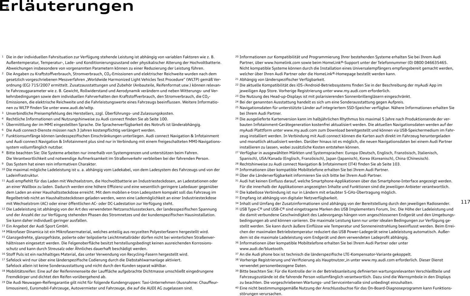 Audi Q4 e-tron / Q4 Sportback e-tron - Seite 116 - gültig ab 01.10.2025