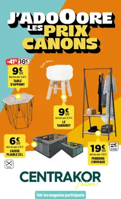 Aperçu Centrakor catalogue valable à partir du 16/02/2026