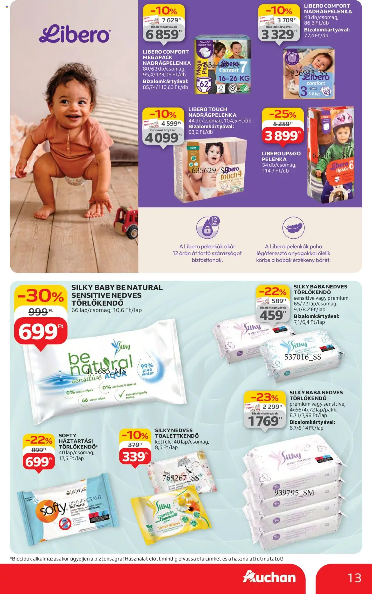 Auchan Hipermarket márkás akciók - 13oldal - érvényes 2025.07.17.-tól