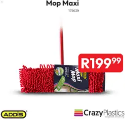 Preview Crazy Plastics Addis Mop valid from 11/12/2025