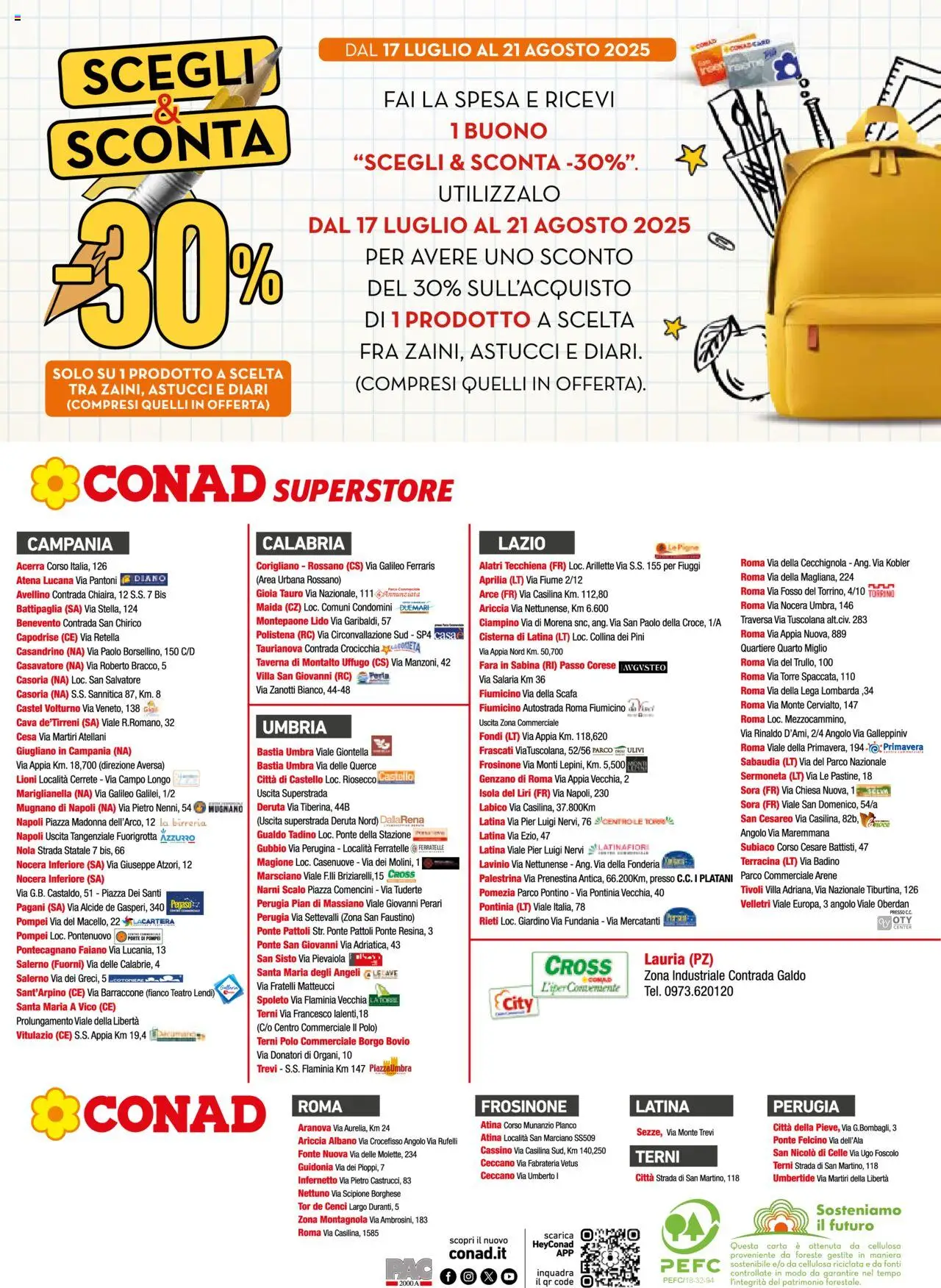 Conad Scuola catalogo - pagina 12 - valido dal 17/07/2025