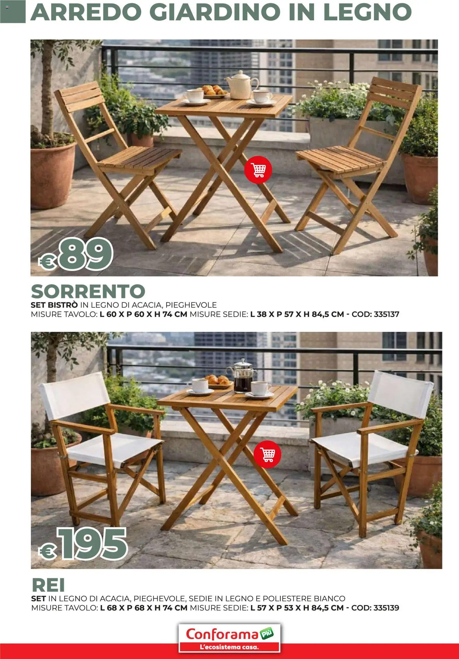 Conforama volantino Giardino - pagina 48 - valido dal 19/03/2026