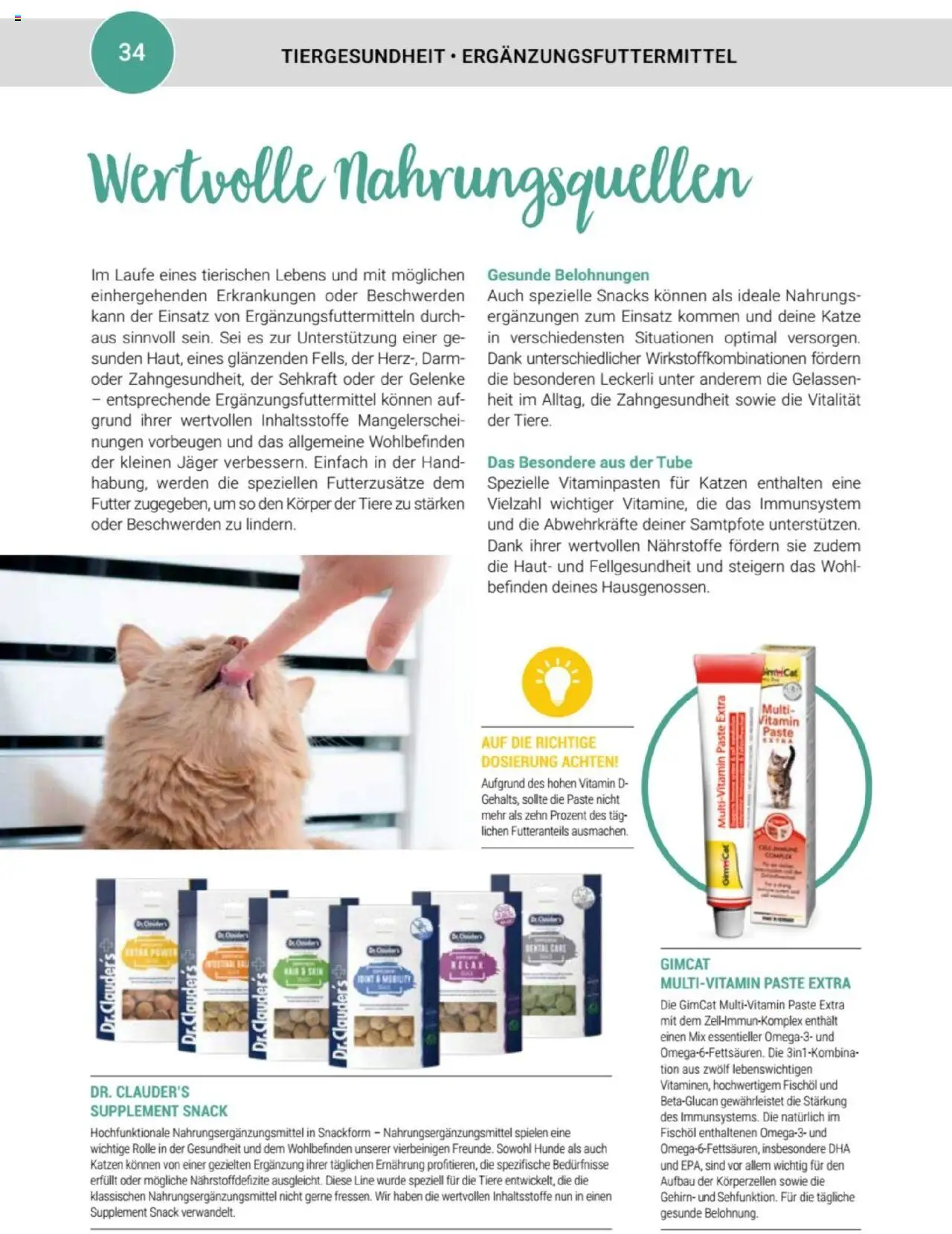 zookauf Themenkatalog Katze - Seite 34 - gültig ab 01.10.2025