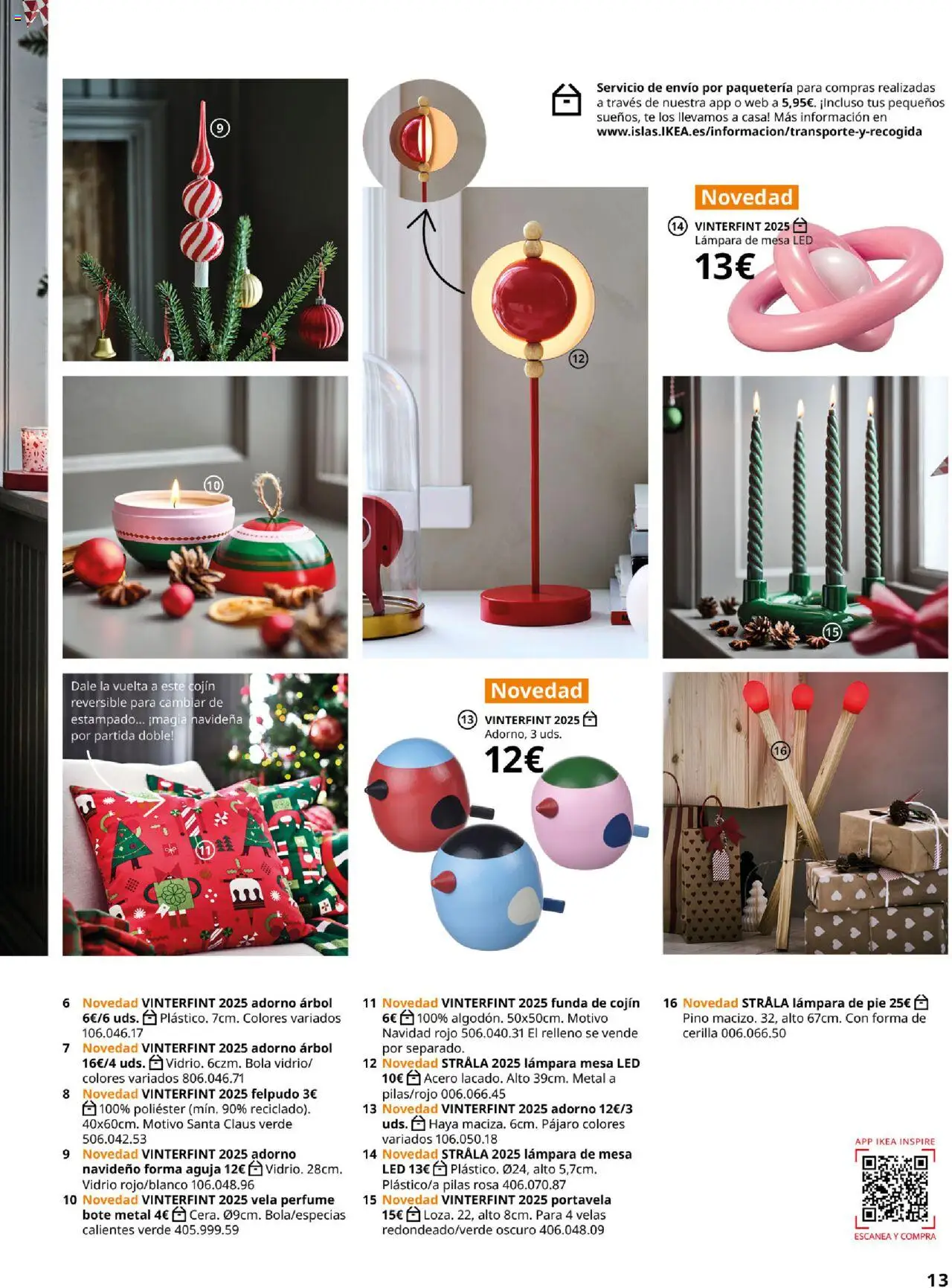 Catálogo IKEA Brochure de navidad - Página de 13 - Válido desde 01/10/2025