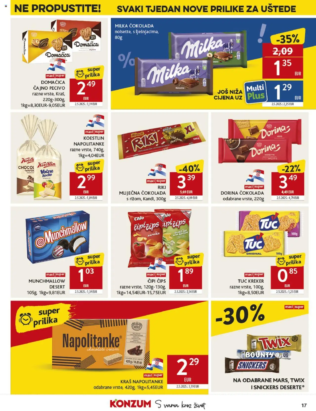 Konzum HR Akciós újság - 17oldal - érvényes 2025.07.16.-tól