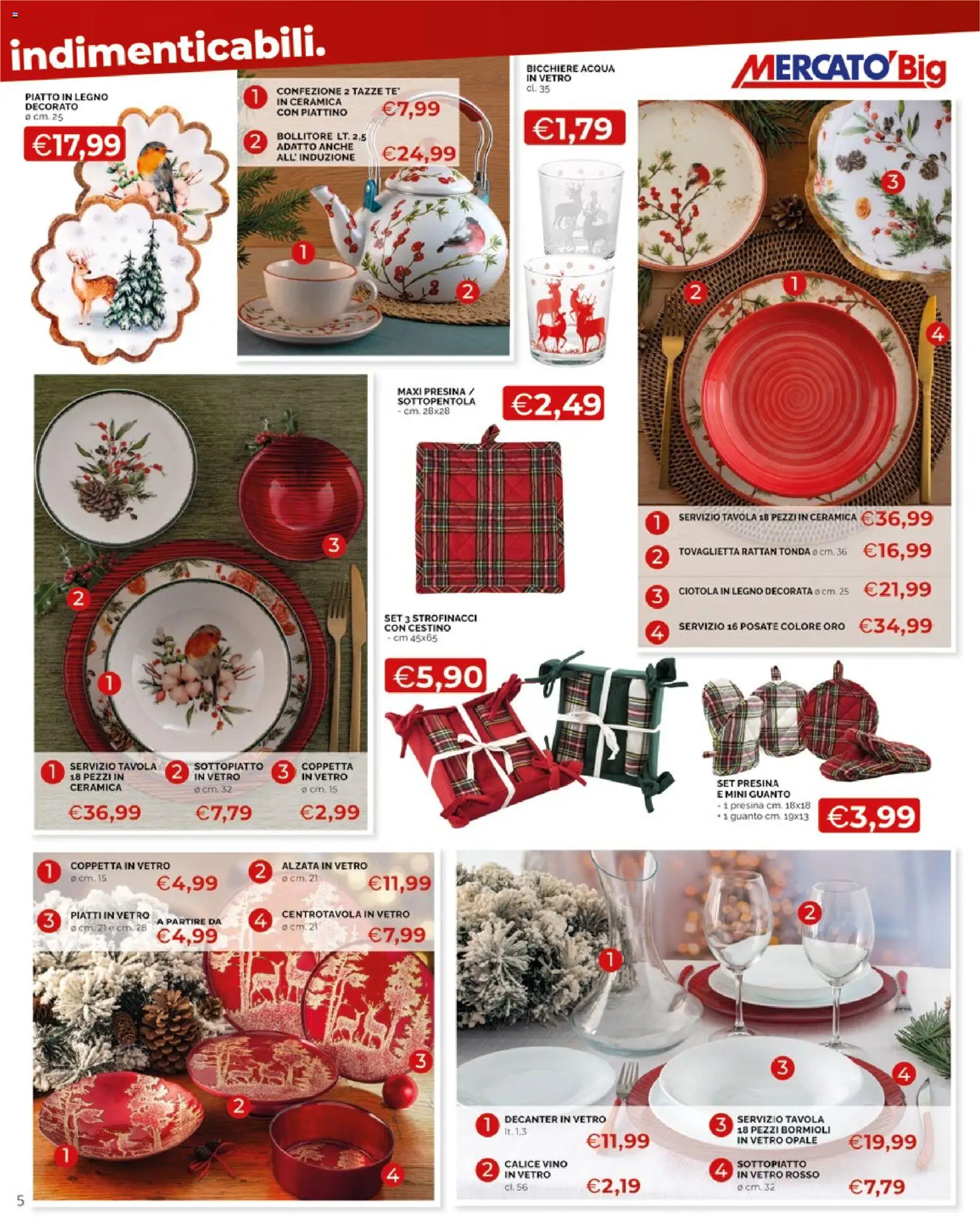 Mercatò Big - Festeggiare a tavola catalogo - pagina 5 - valido dal 10/11/2025