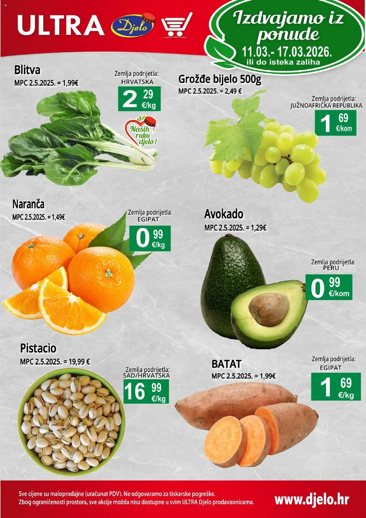 Katalog Djelo - stranica 1- važeći od 11.03.2026