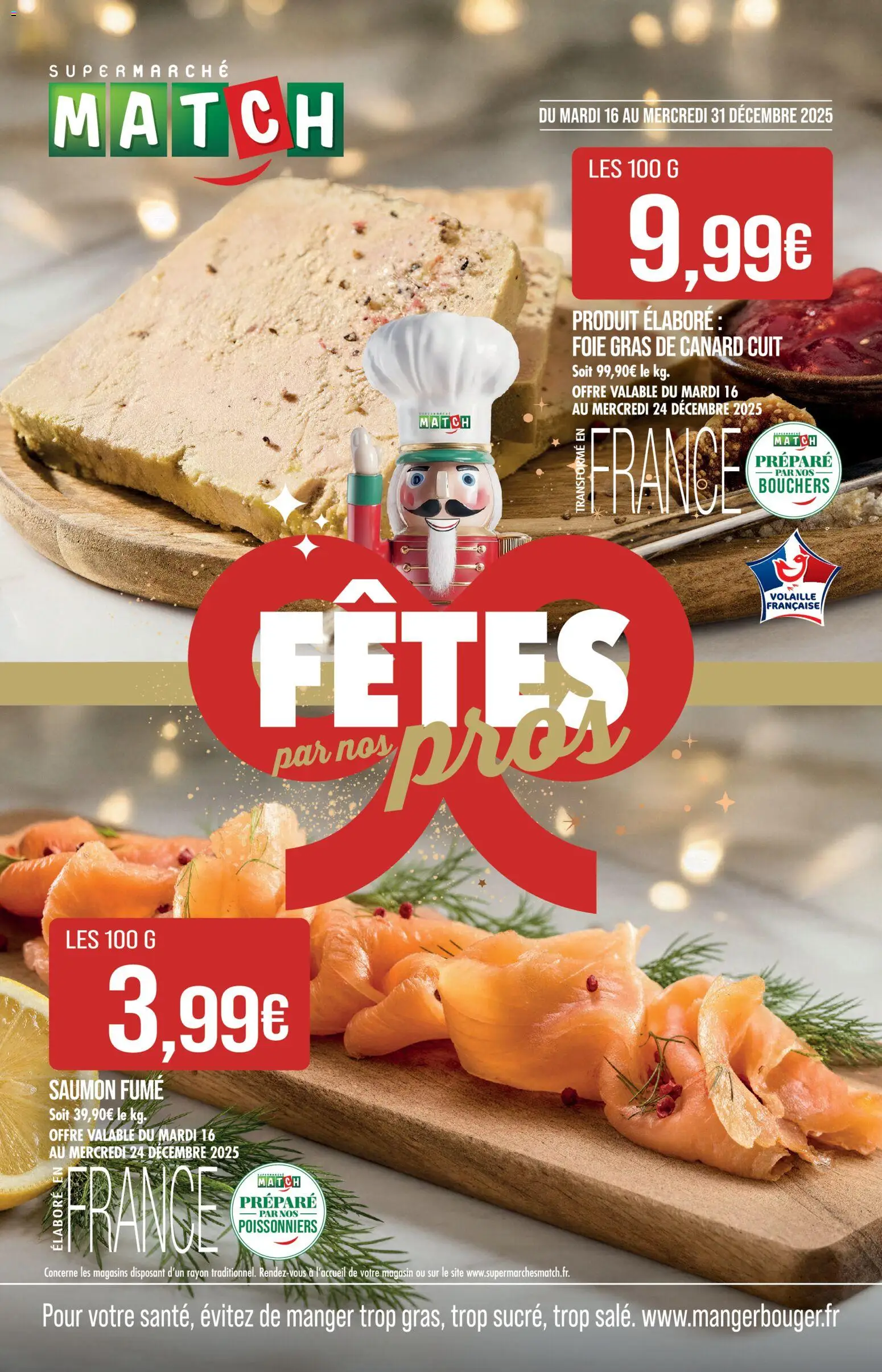 Match Supermarché catalogue - page 1 - valable à partir du 16/12/2025