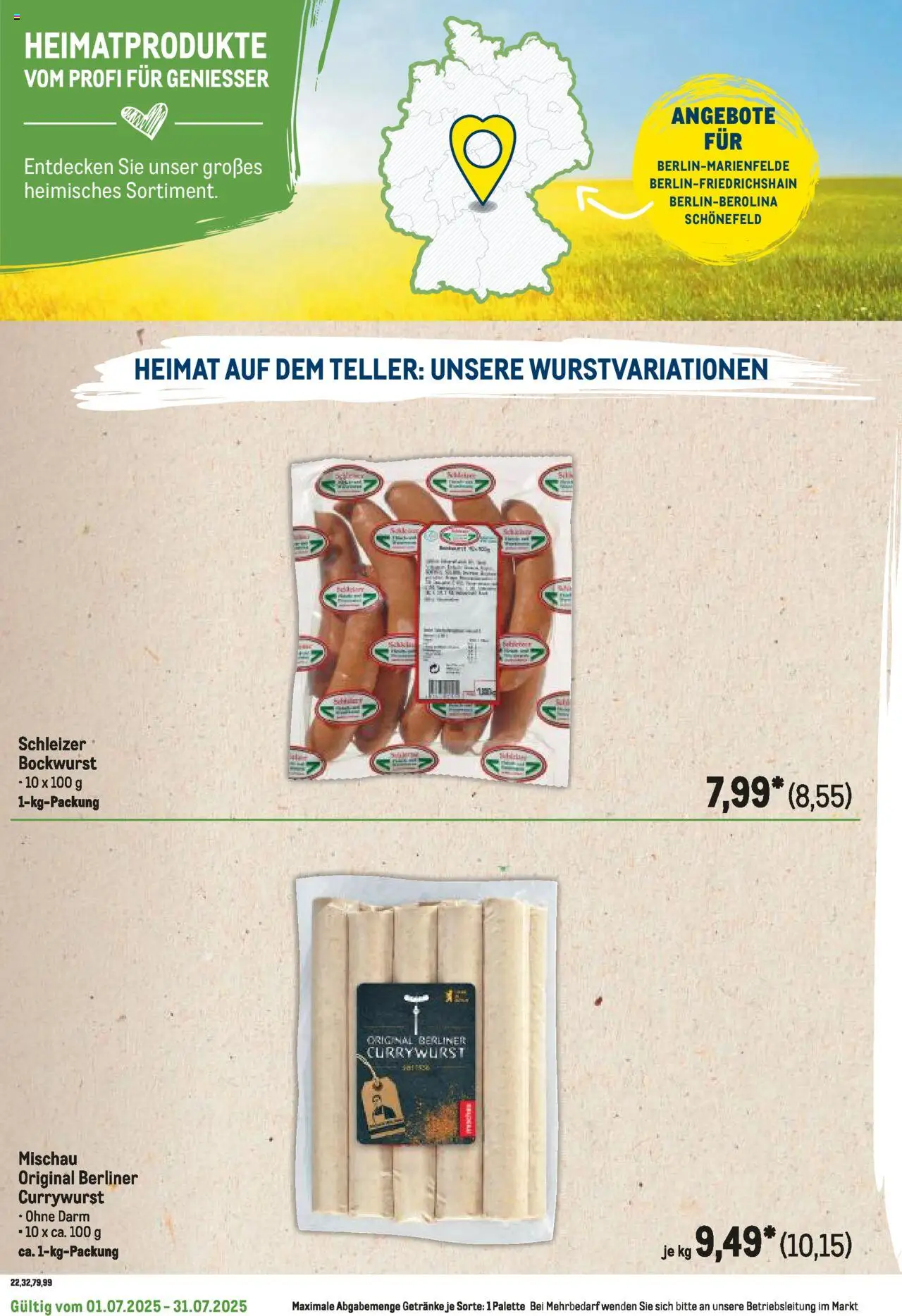 Metro - Regionaler Flyer - Seite 74 - gültig ab 01.07.2025