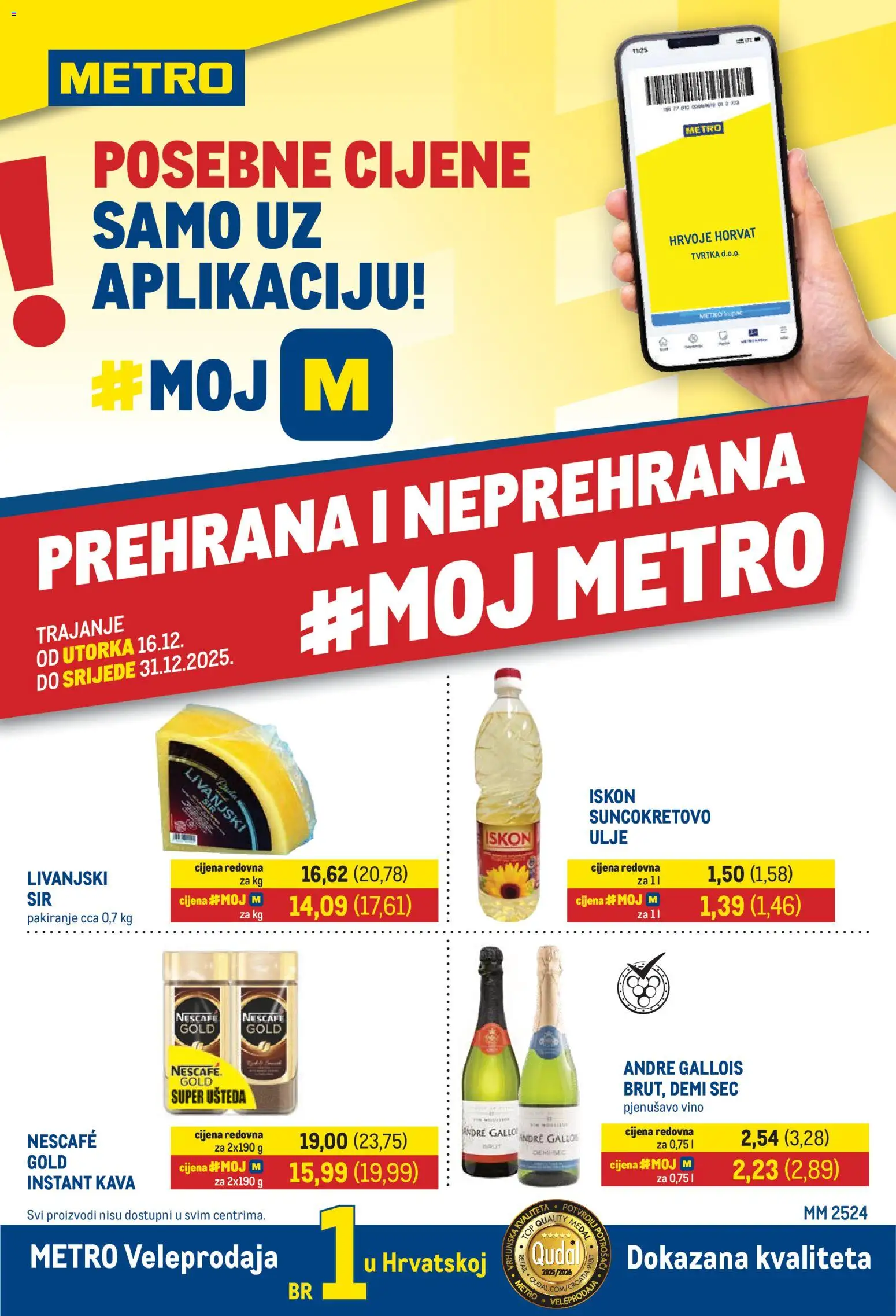 Katalog Metro - stranica 1- važeći od 16.12.2025