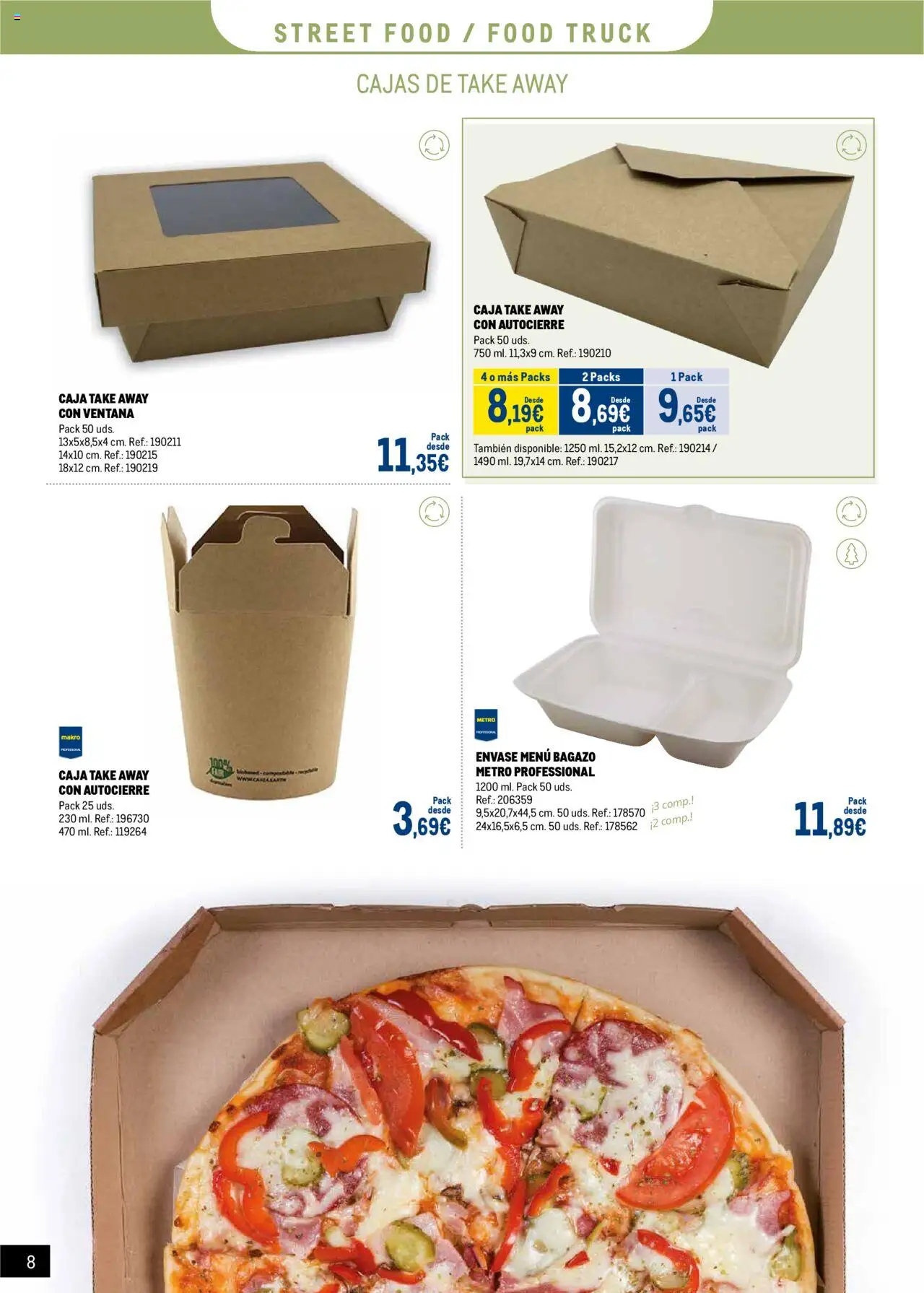 Makro - Catalogo Desechables Take Away Centro - Página de 8 - Válido desde 07/07/2025