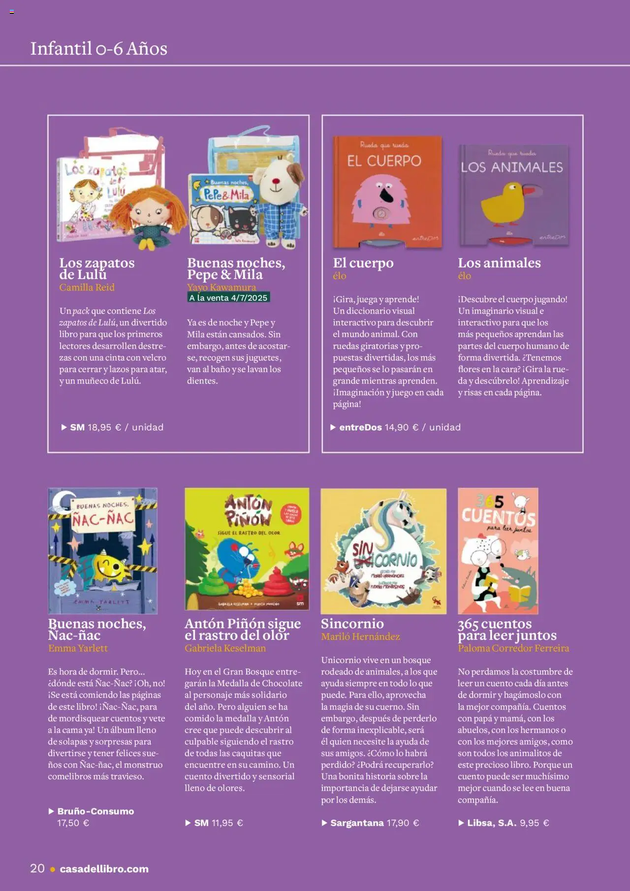 Casa del libro folleto Catalan - Página de 20 - Válido desde 01/07/2025
