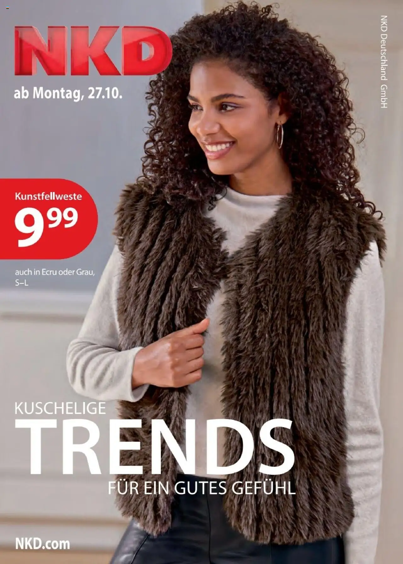 NKD Prospekt aktuell - Seite 1- gültig ab 27.10.2025