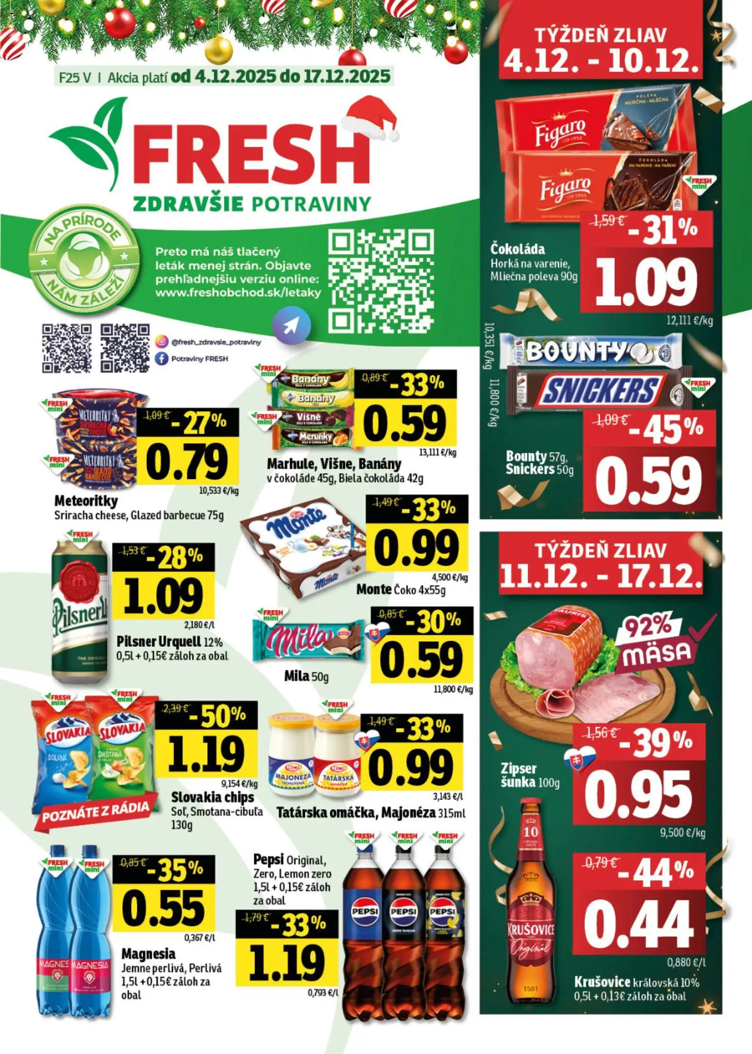 Fresh východné Slovensko - strana 1- platný od 04.12.2025