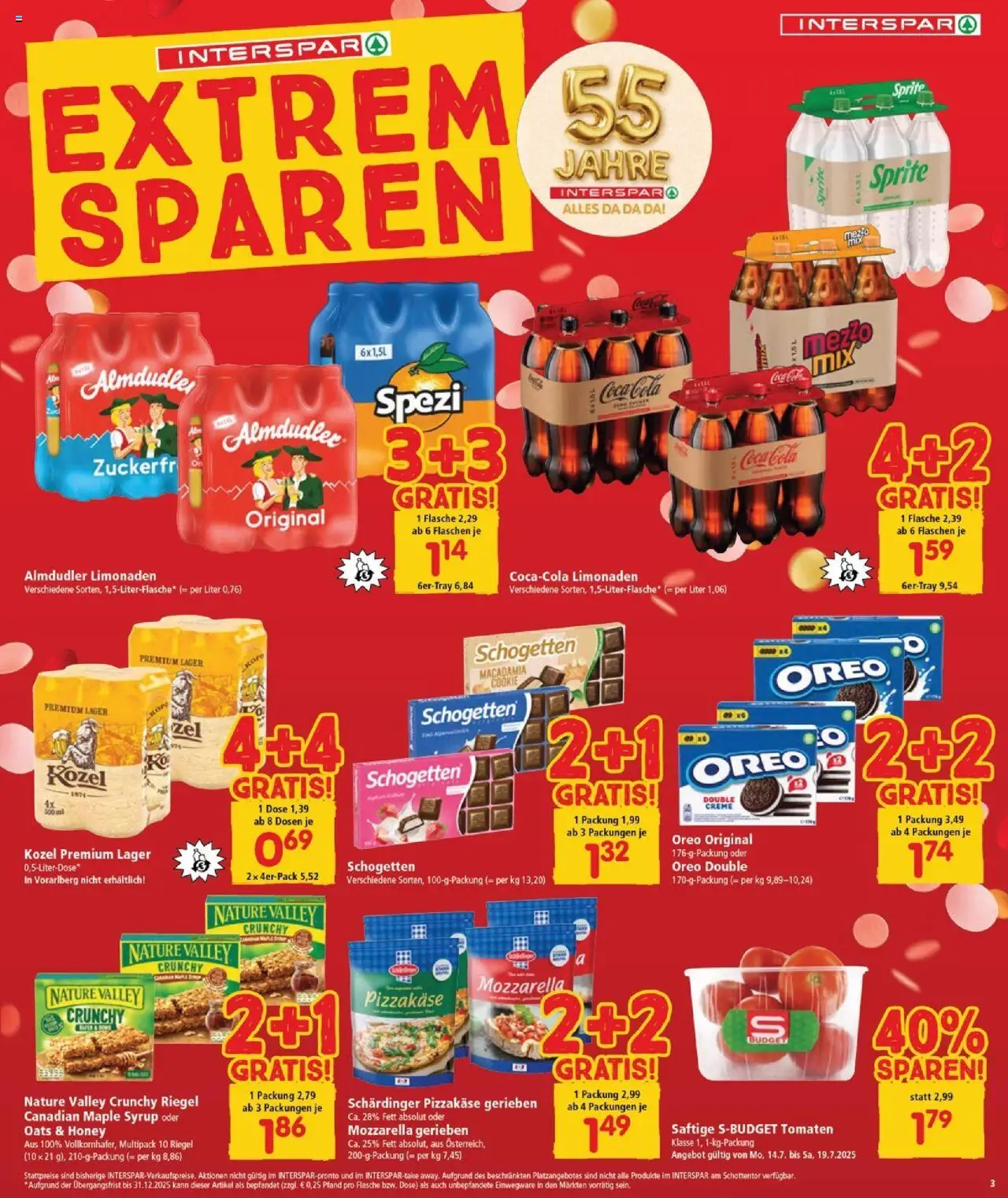 Interspar Flugblatt - Niederösterreich - Seite 3- gültig ab 15.07.2025