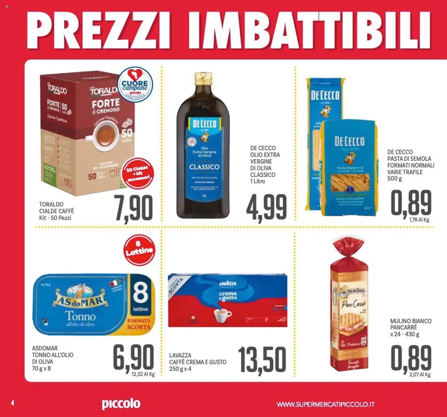 Volantino Piccolo	 - pagina 4 - valido dal 24/11/2025