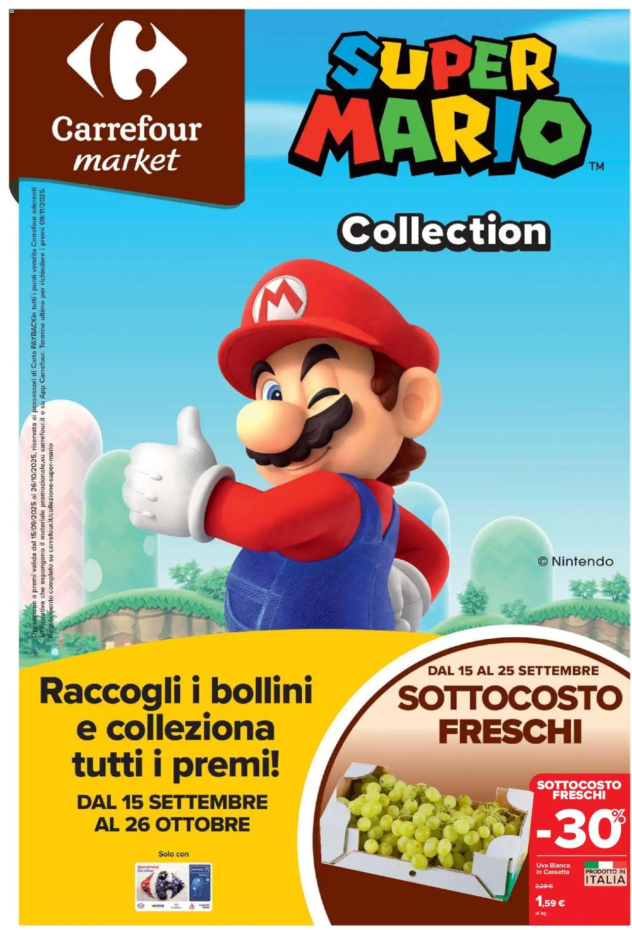 Carrefour	Market catalogo - pagina 1 - valido dal 15/09/2025