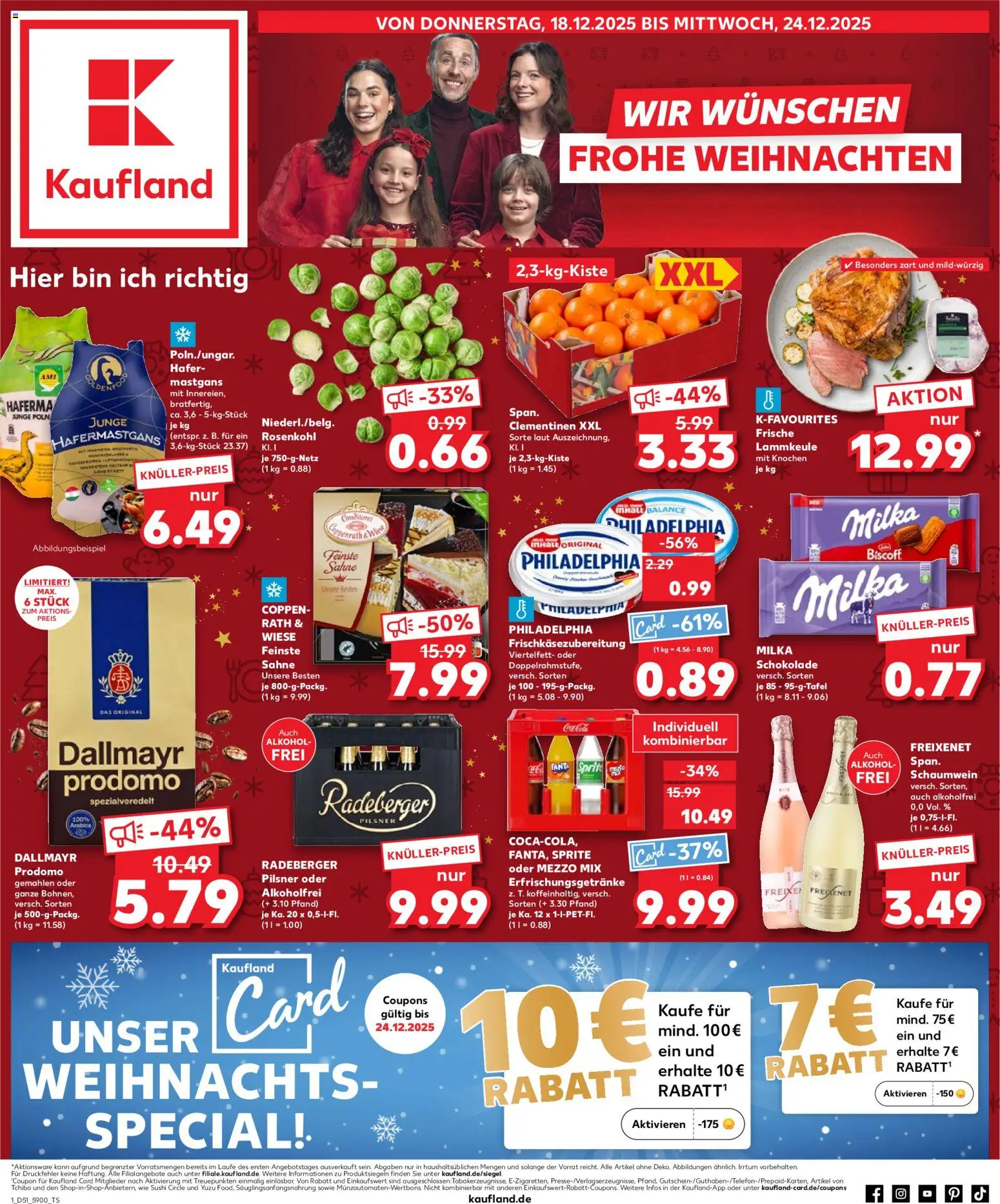 Kaufland Prospekt 	 - Seite 1 - gültig ab 18.12.2025