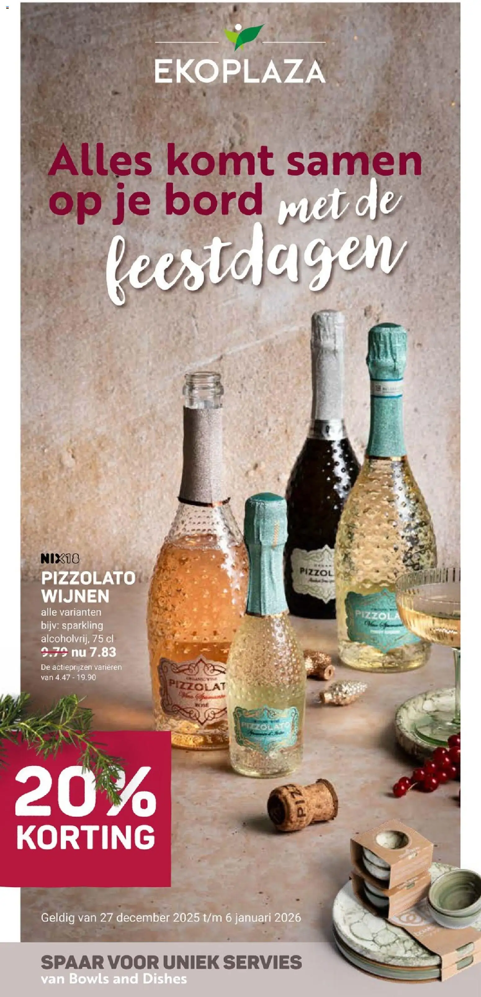 Ekoplaza - Folder week 52 - pagina 1- geldig vanaf 27-12-2025