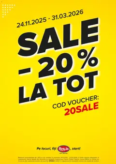 Catalog Hervis valabil de la 24.11.2025