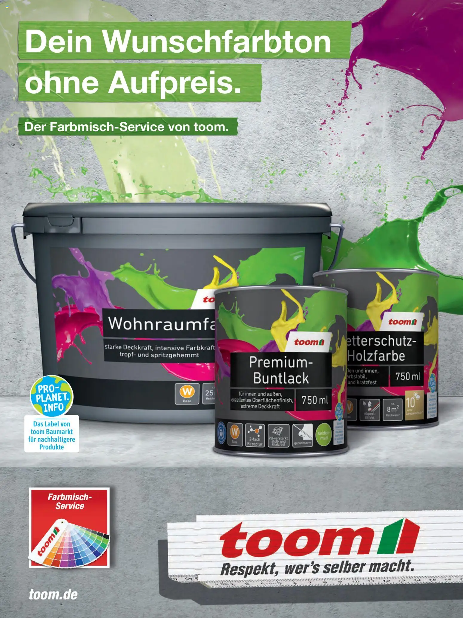 Toom Baumarkt Wände streichen und tapezieren - Seite 32 - gültig ab 01.01.2026