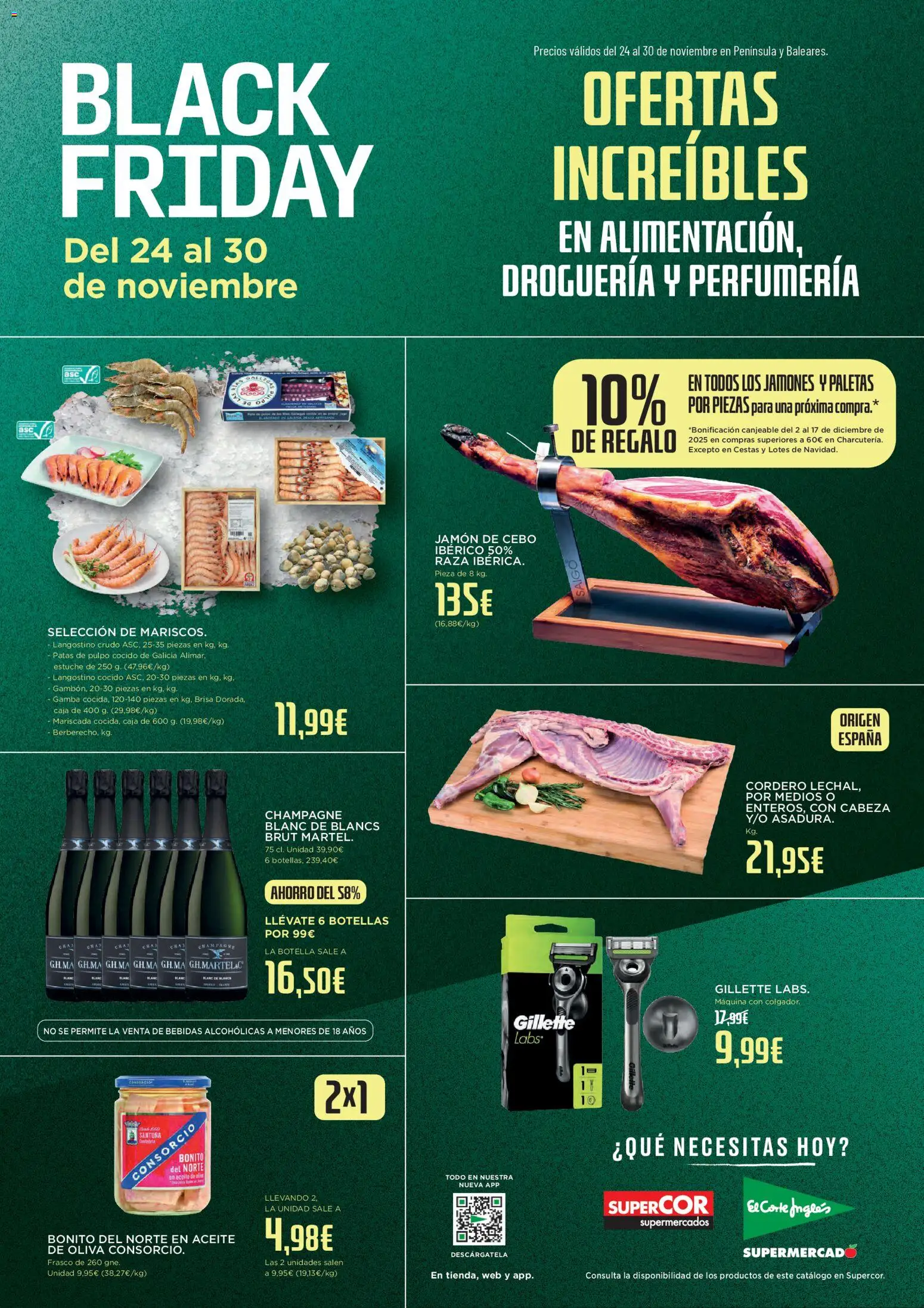 El Corte Inglés Black Friday - Página de 1 - Válido desde 24/11/2025