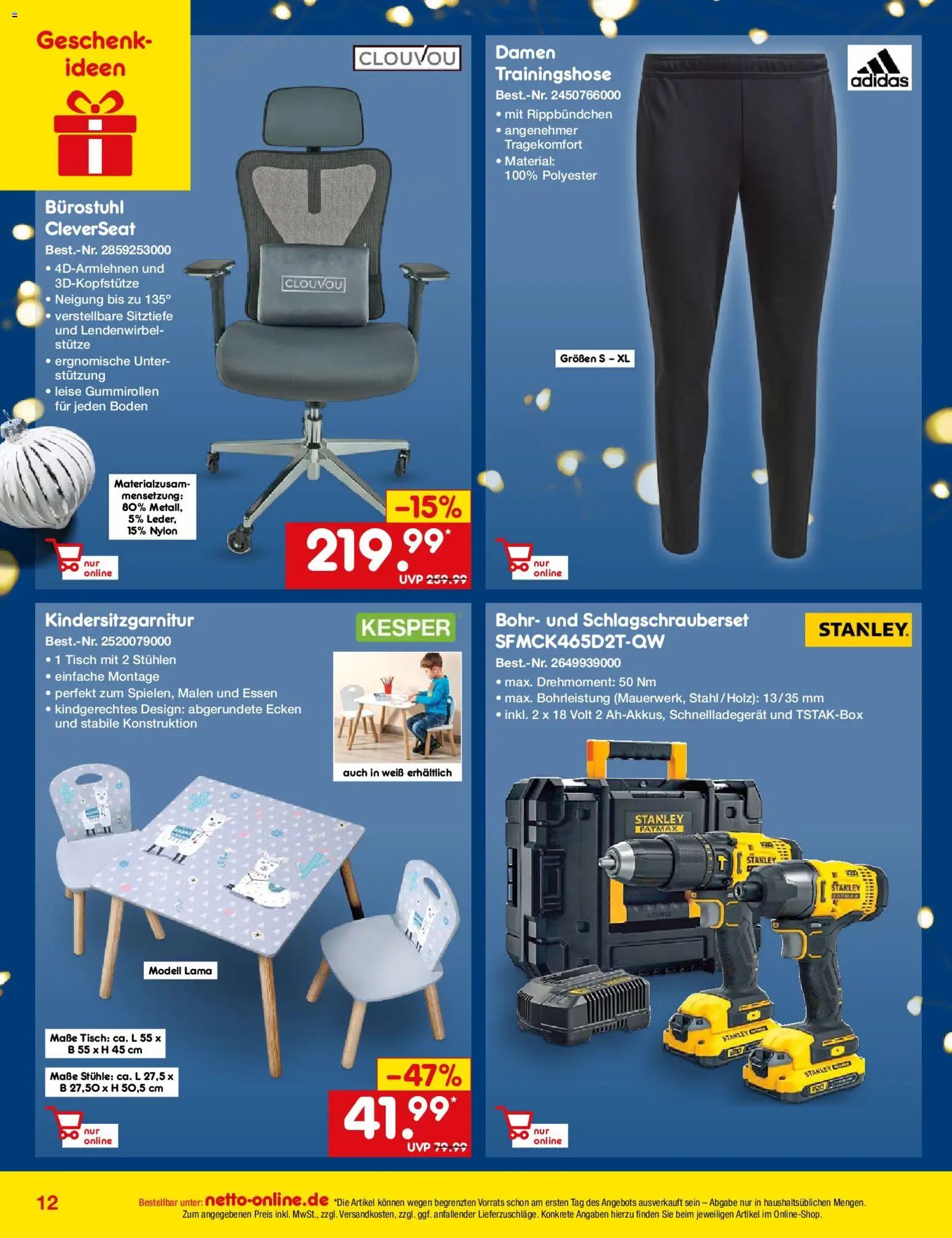 Netto Marken-Discount Online-Angebote Dezember - Seite 12 - gültig ab 01.12.2025