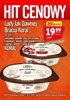 Podgląd Prim Market Promocja - Lody Bracia Koral ważny od 07.11.2025