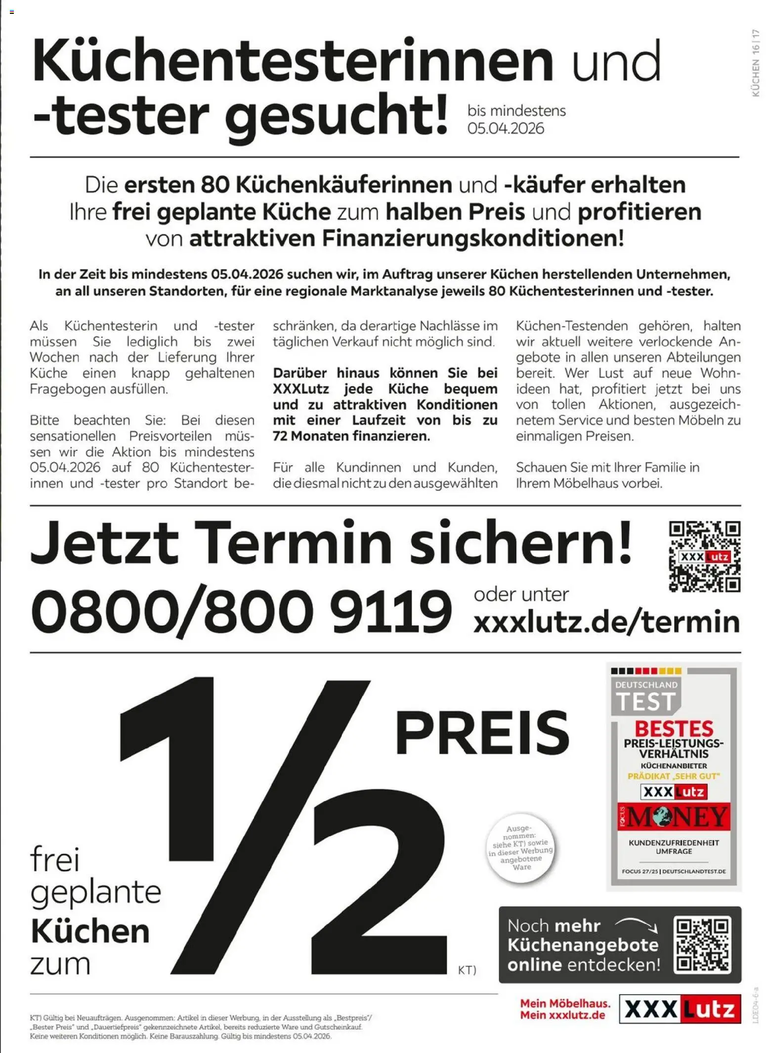 XXXL Lutz Nr. 1 beim Preis 30 Jahre - Seite 27 - gültig ab 22.03.2026