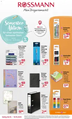 Vorschau Rossmann Prospekt 	 gültig ab 06.10.2025
