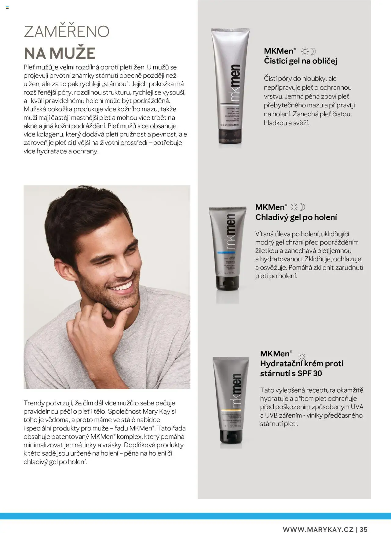 Mary Kay katalog - Průvodce péčí o pleť - strana 35- platný od 22.02.2025