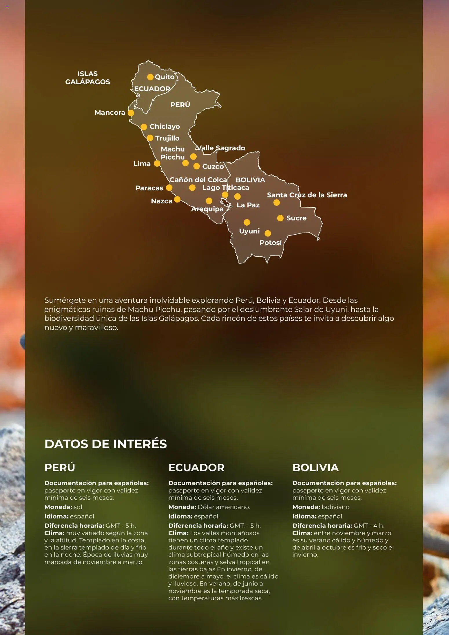 Viajes El Corte Inglés Centroamérica y Sudamérica - Página de 45 - Válido desde 01/01/2026