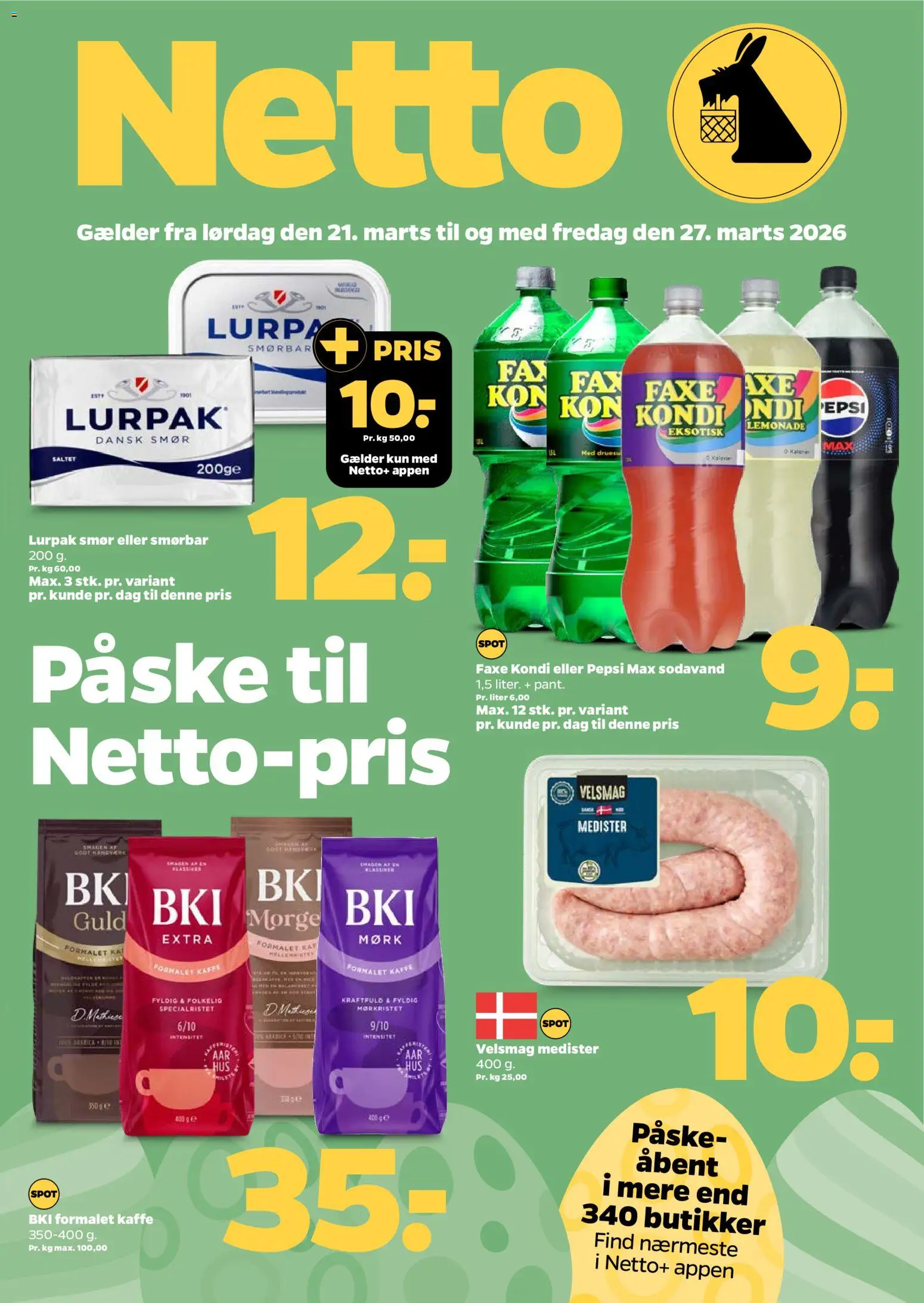 Netto - Tilbudsavis uge 13 - side 1- gyldig fra 21/03/2026