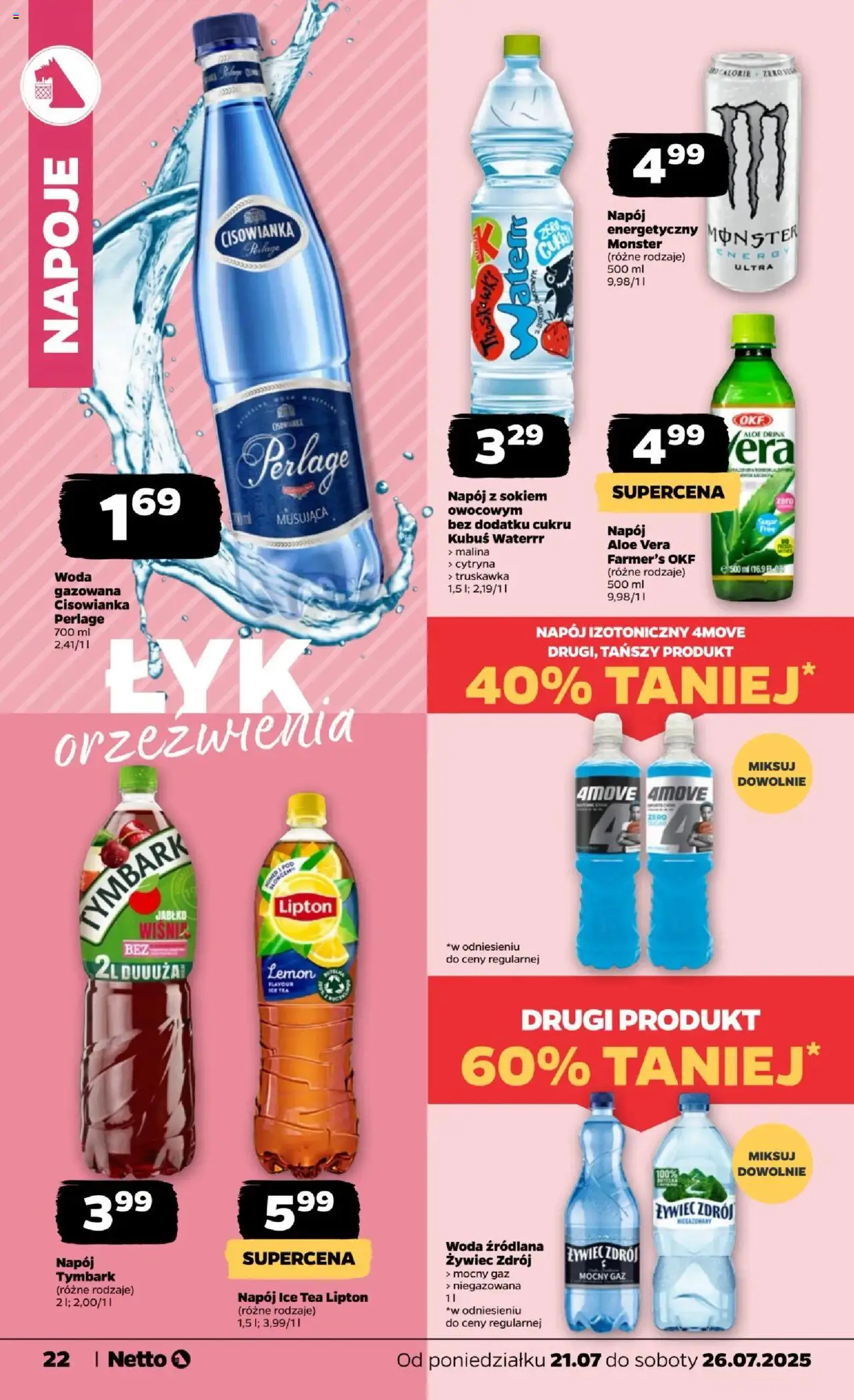 Netto gazetka - Spożywcza - strona 22- ważny od 21.07.2025