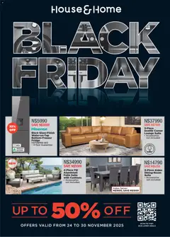 Preview House and Home Namibia Black Friday valid from 24/11/2025