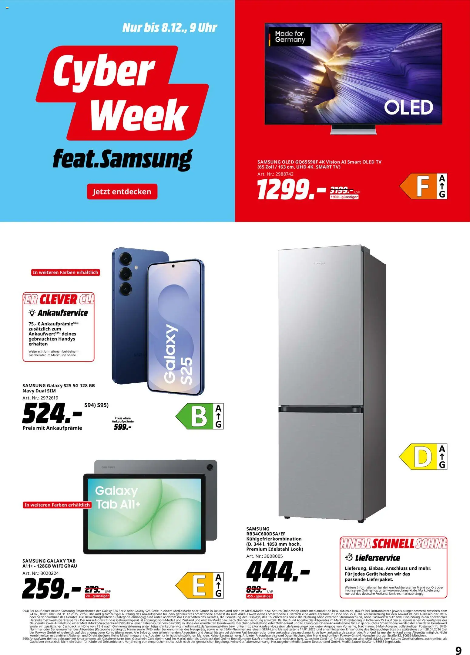 Saturn - Cyber Monday - Seite 9 - gültig ab 01.12.2025