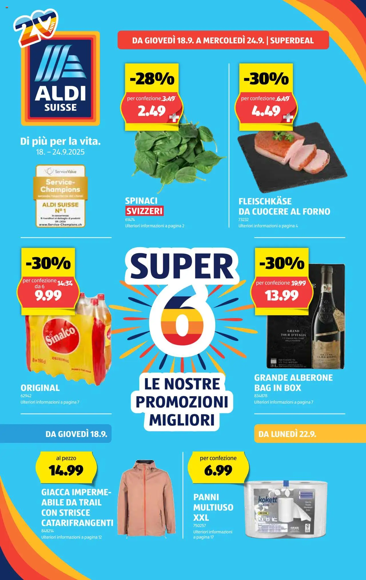 Aldi Aktionen IT - Seite 1- gültig ab 18.09.2025
